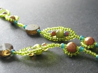 Inspirational Beading Pea Pod Stitch